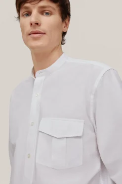 Camisa Lisa Cuello Mao^Pedro del Hierro Best Sale