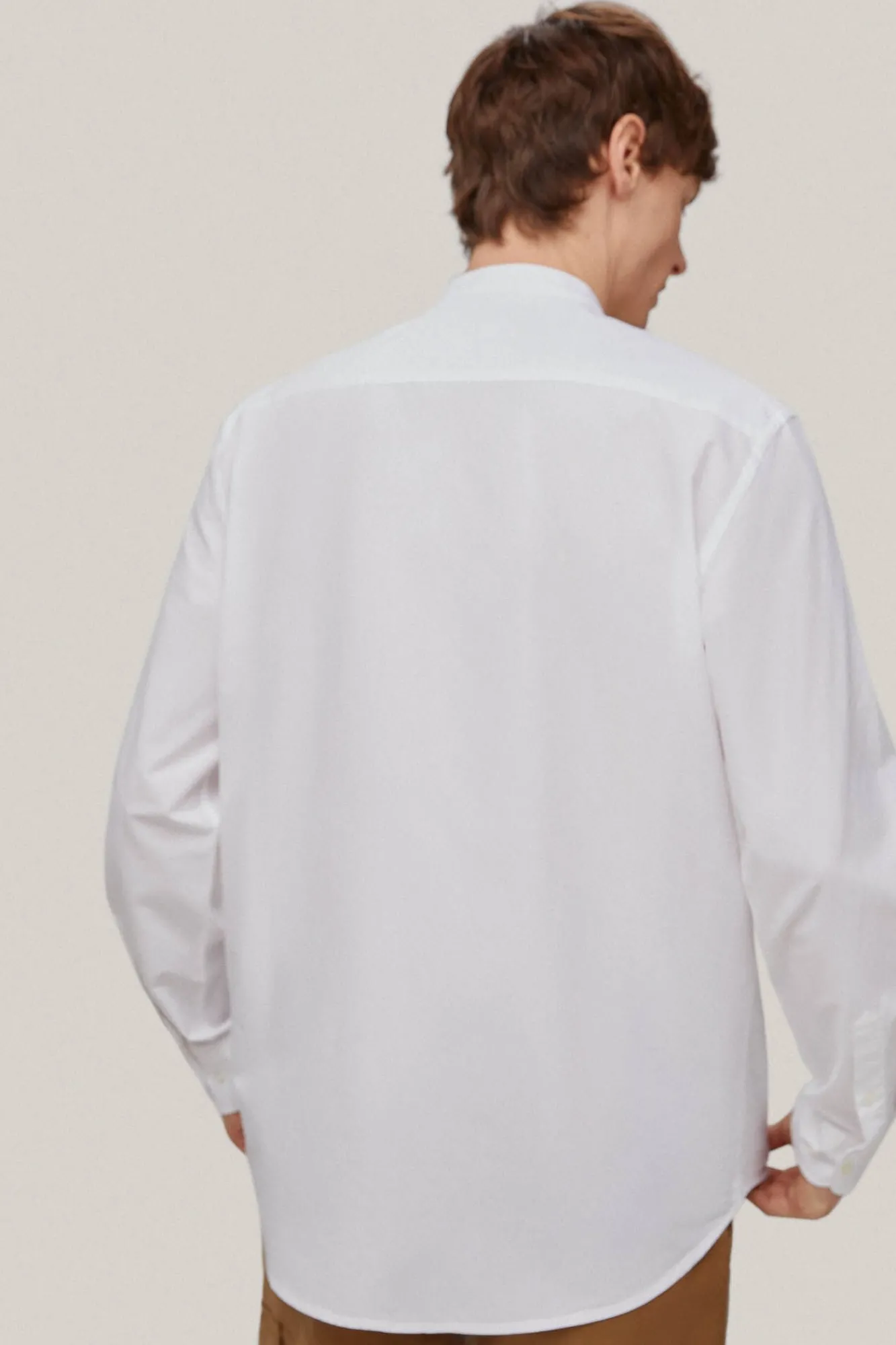Camisa Lisa Cuello Mao^Pedro del Hierro Best Sale