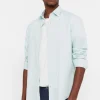 Camisa Lisa Lino Algodon^Cortefiel Shop