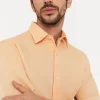 Camisa Lisa Lino Algodon^Cortefiel Cheap