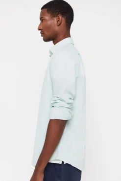 Camisa Lisa Lino Algodon^Cortefiel Shop