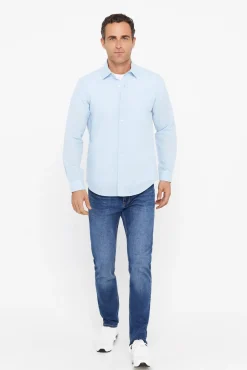 Camisa Lisa Lino Algodon^Cortefiel Best Sale