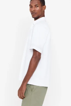 Camisa Lisa Lino Algodon Manga Corta^Cortefiel Outlet