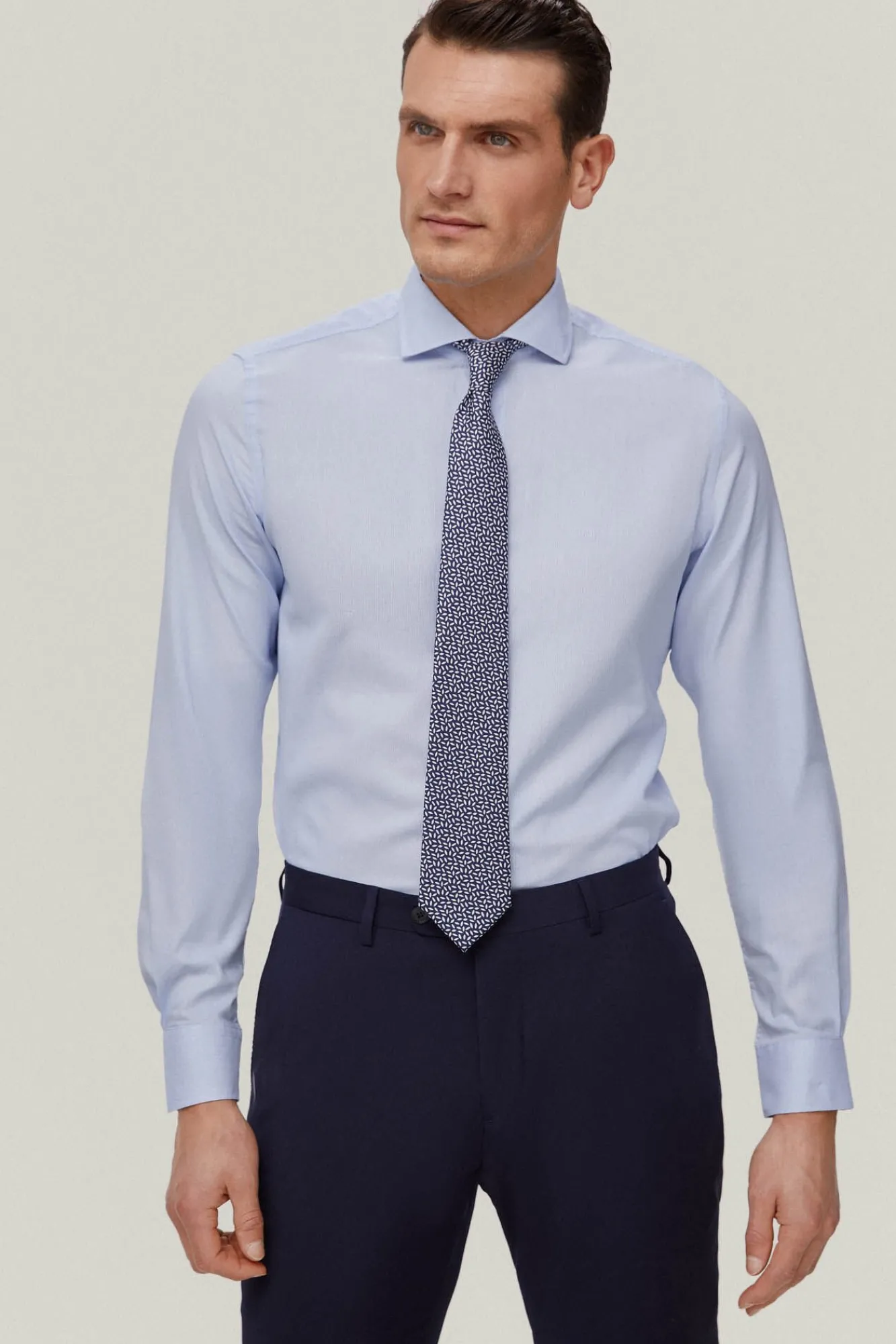 Camisa Lisa Slim Fit Facil Plancha + Antiolor^Pedro del Hierro New
