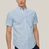 Camisa Non Iron Cuadros Manga Corta^Pedro del Hierro Hot