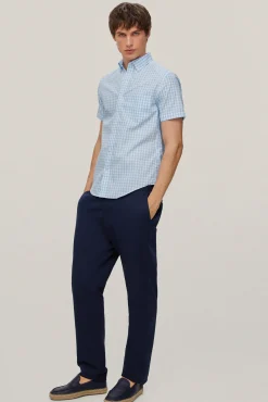 Camisa Non Iron Cuadros Manga Corta^Pedro del Hierro Hot