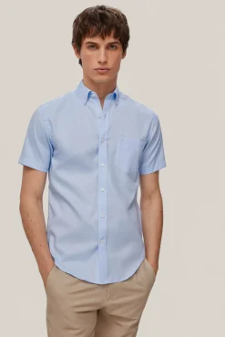 Camisa Non Iron Lisa Manga Corta^Pedro del Hierro Store