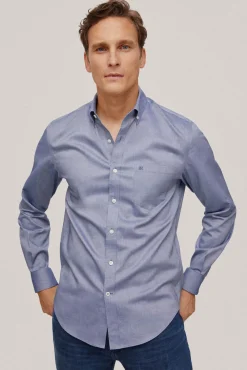 Camisa Non Iron Oxford Liso^Pedro del Hierro Flash Sale