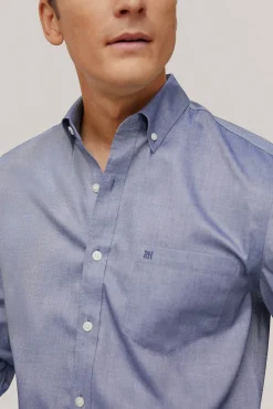 Camisa Non Iron Oxford Liso^Pedro del Hierro Flash Sale