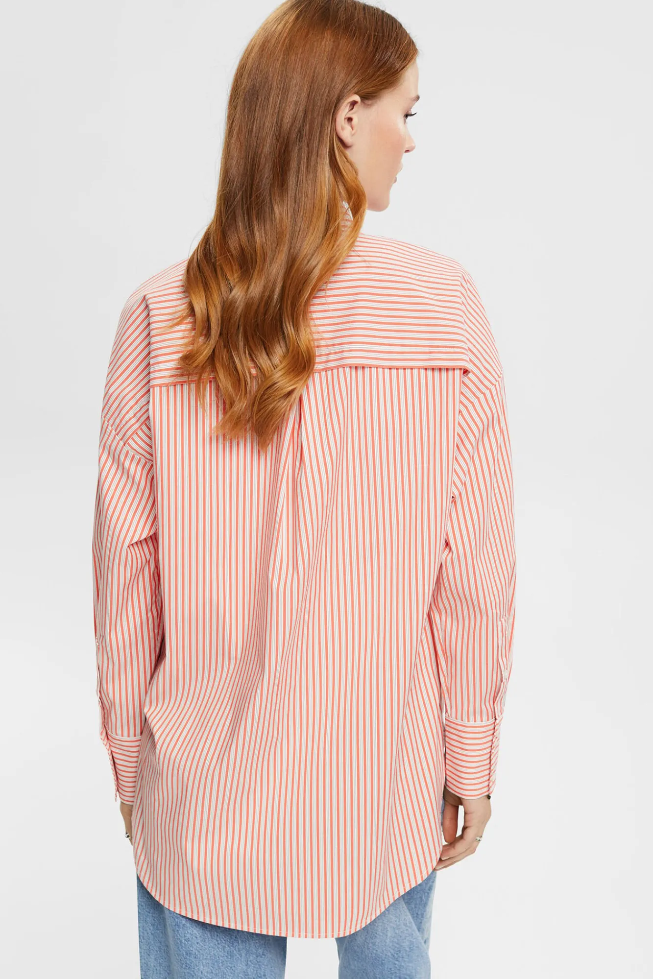 Camisa Oversized Estampado Rayas^Esprit Best