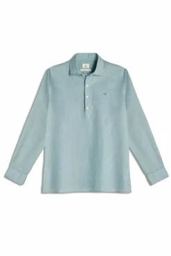 Camisa Polera Lino Manga Larga^Ooto Best