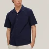 Camisa Seersucker Camp Collar^Pedro del Hierro Cheap