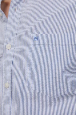 Camisa Seersucker Rayas Manga Larga^Pedro del Hierro Shop