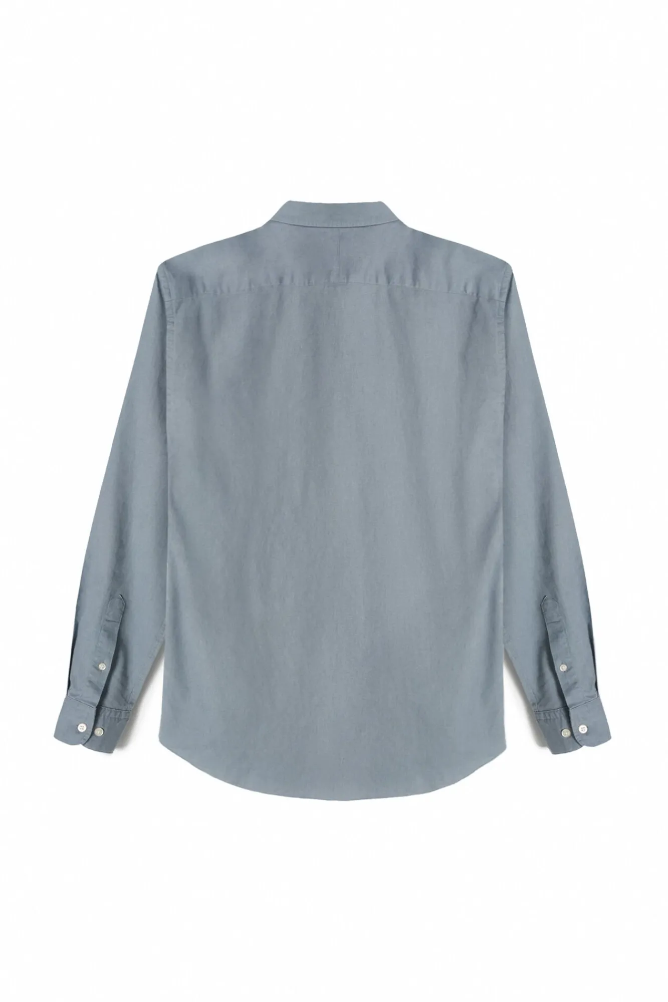 Camisa Slim Lino Manga Larga ^Ooto Clearance
