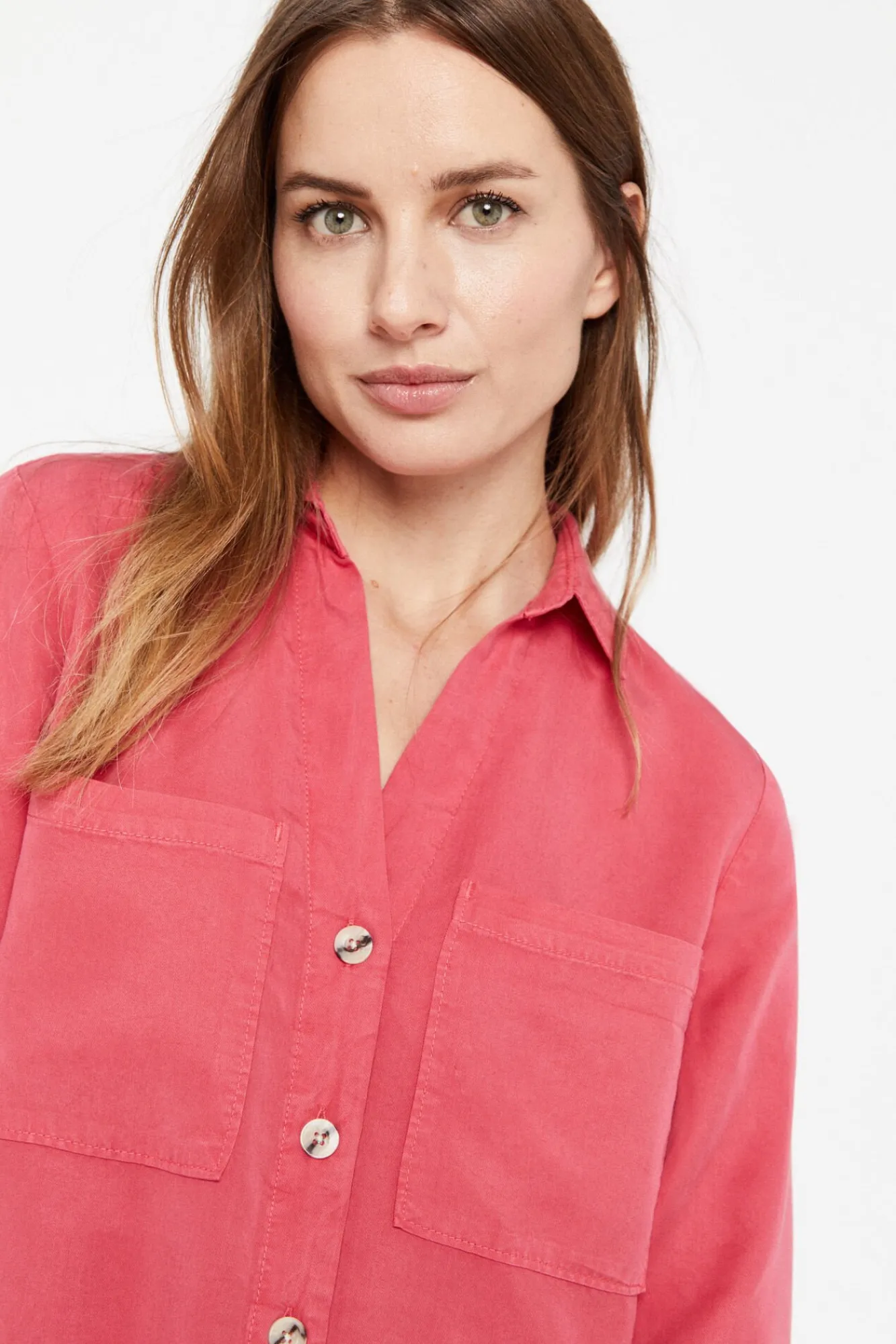 Camisa Vaquera Tencel^Cortefiel Clearance