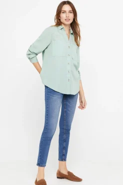 Camisa Vaquera Tencel^Cortefiel Store