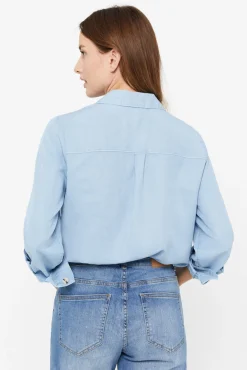 Camisa Vaquera Tencel^Cortefiel Flash Sale