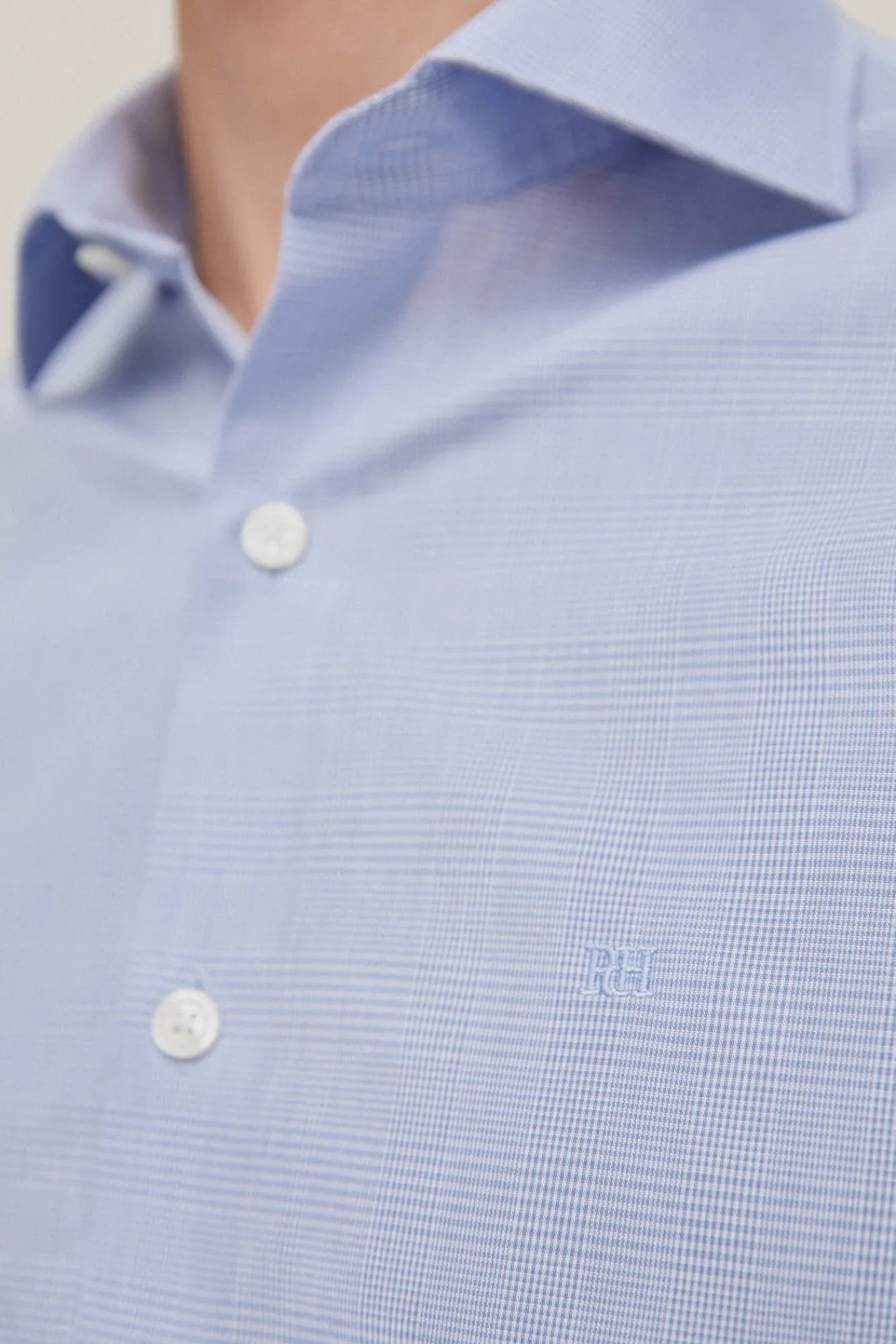 Camisa Vestir Cuadro Gales Non Iron + Antimanchas^Pedro del Hierro Online