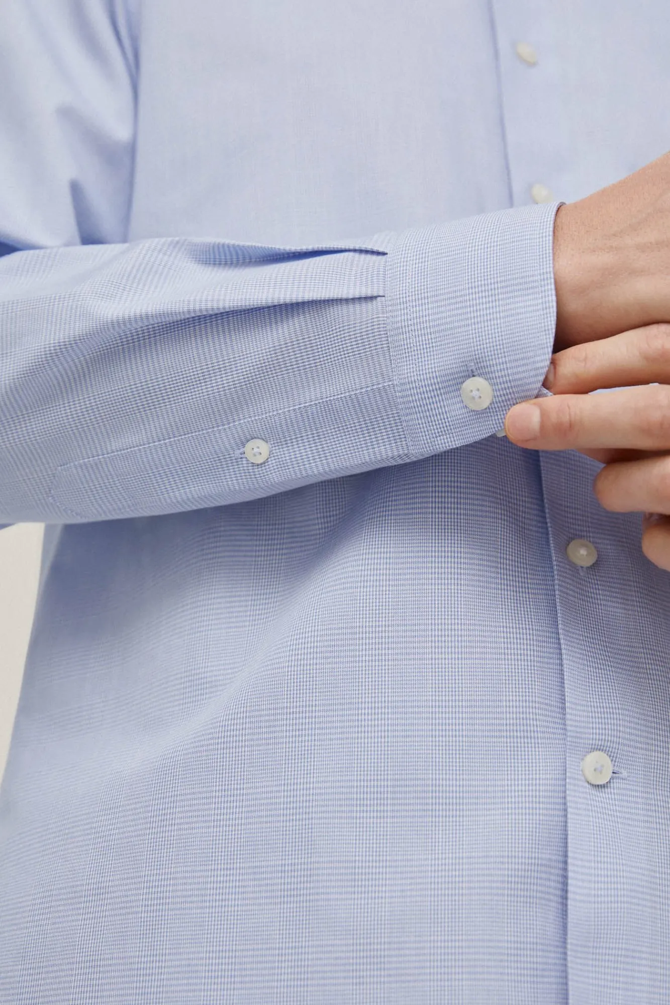 Camisa Vestir Cuadro Gales Non Iron + Antimanchas^Pedro del Hierro Online