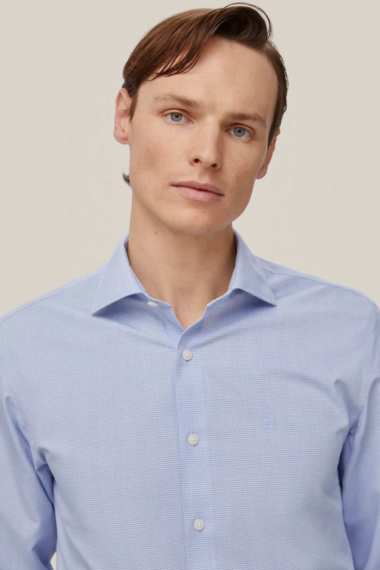 Camisa Vestir Cuadro Gales Non Iron + Antimanchas^Pedro del Hierro Online