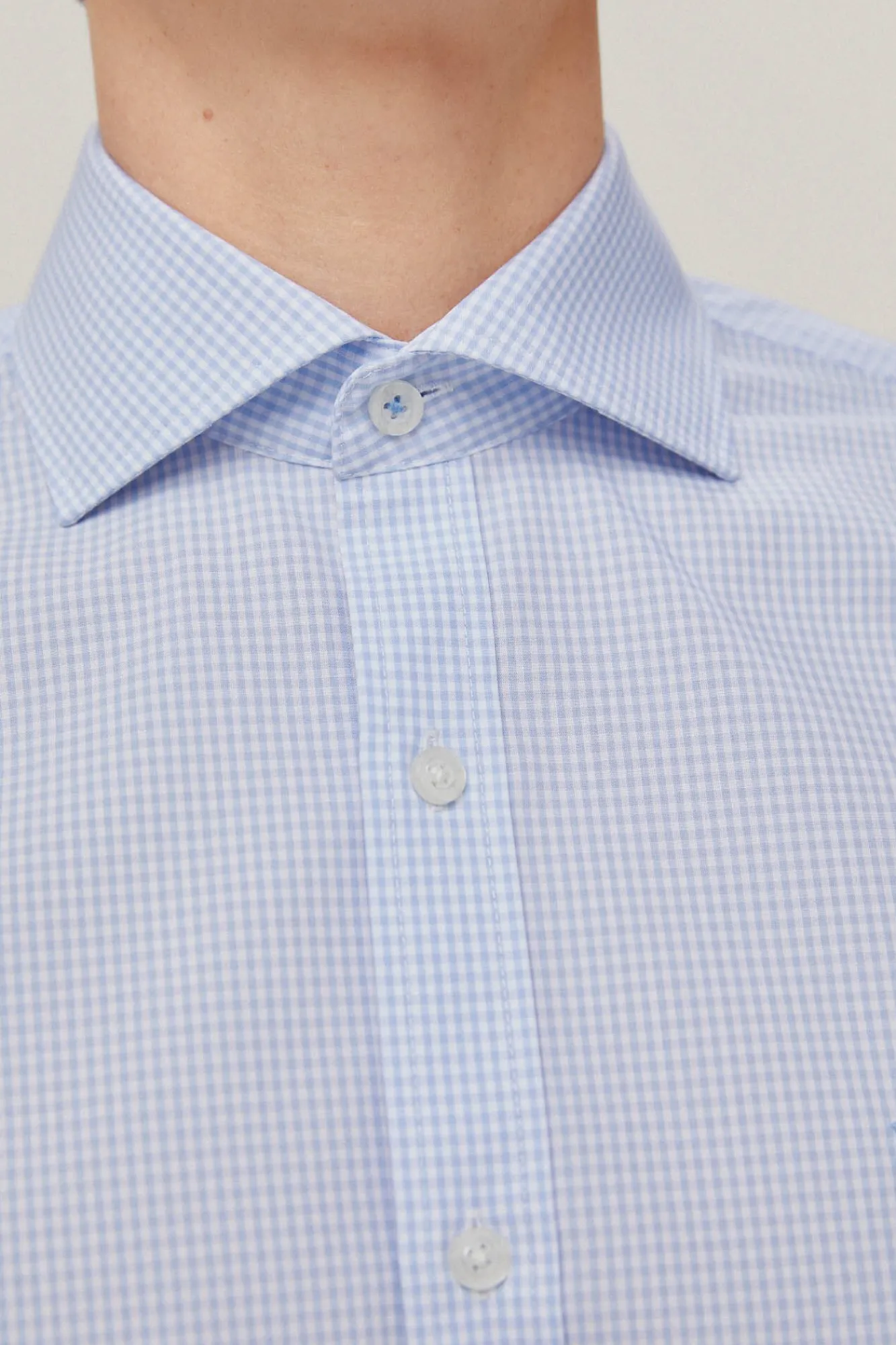 Camisa Vestir Cuadro Vichy Non Iron + Antimanchas^Pedro del Hierro Sale