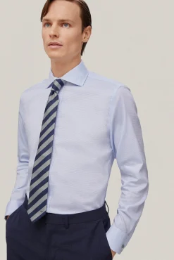 Camisa Vestir Gemelos Estructura Lisa Non Iron + Antimanchas^Pedro del Hierro Best
