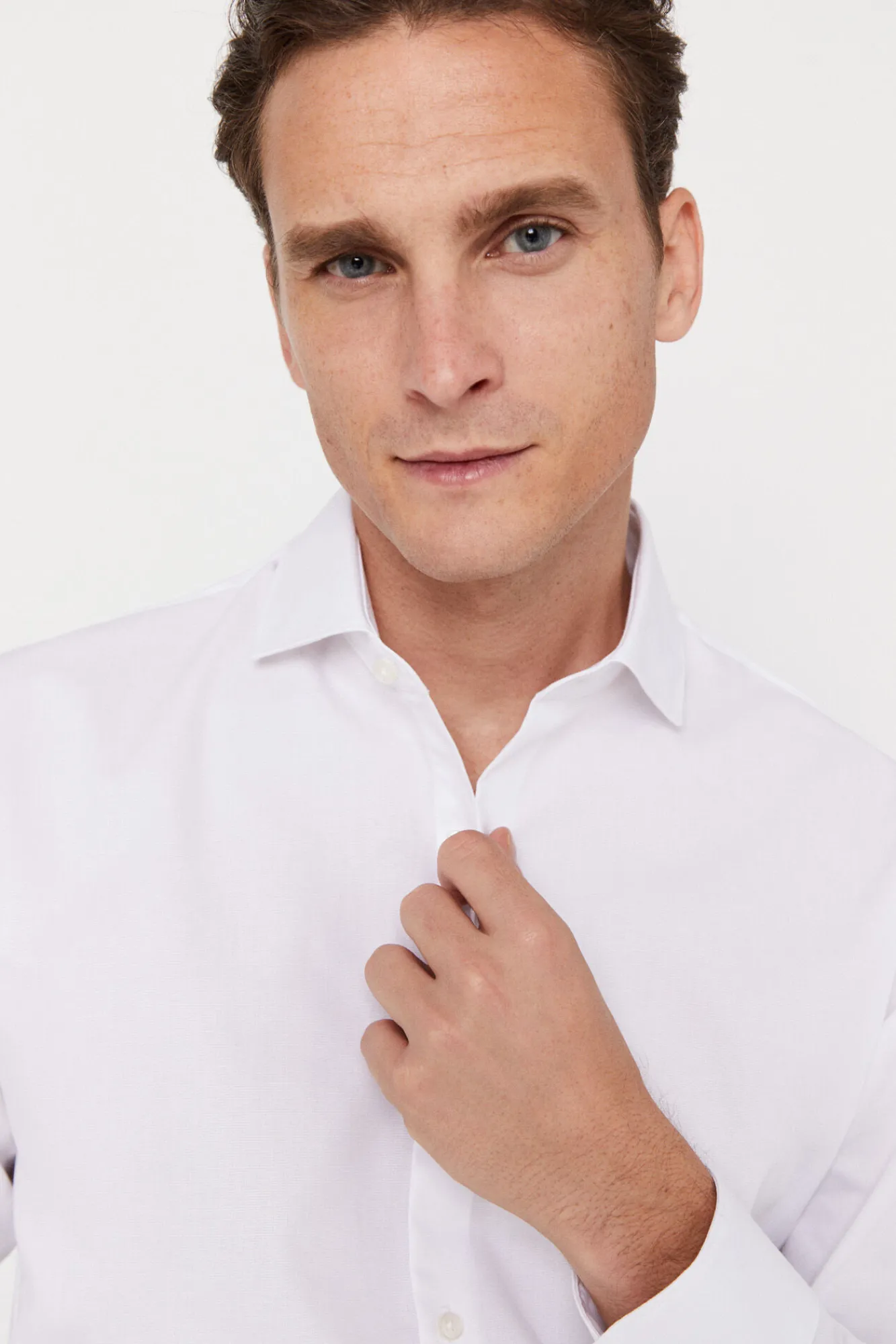 Camisa Vestir Lisa Estructura Slim Fit Facil Plancha^Cortefiel Online