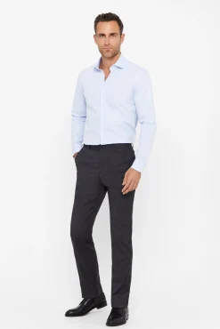 Camisa Vestir Lisa Estructura Slim Fit Facil Plancha^Cortefiel Hot