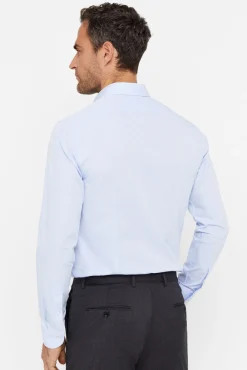 Camisa Vestir Lisa Estructura Slim Fit Facil Plancha^Cortefiel Hot