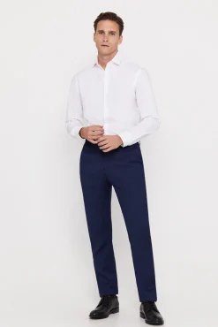 Camisa Vestir Lisa Estructura Slim Fit Facil Plancha^Cortefiel Online