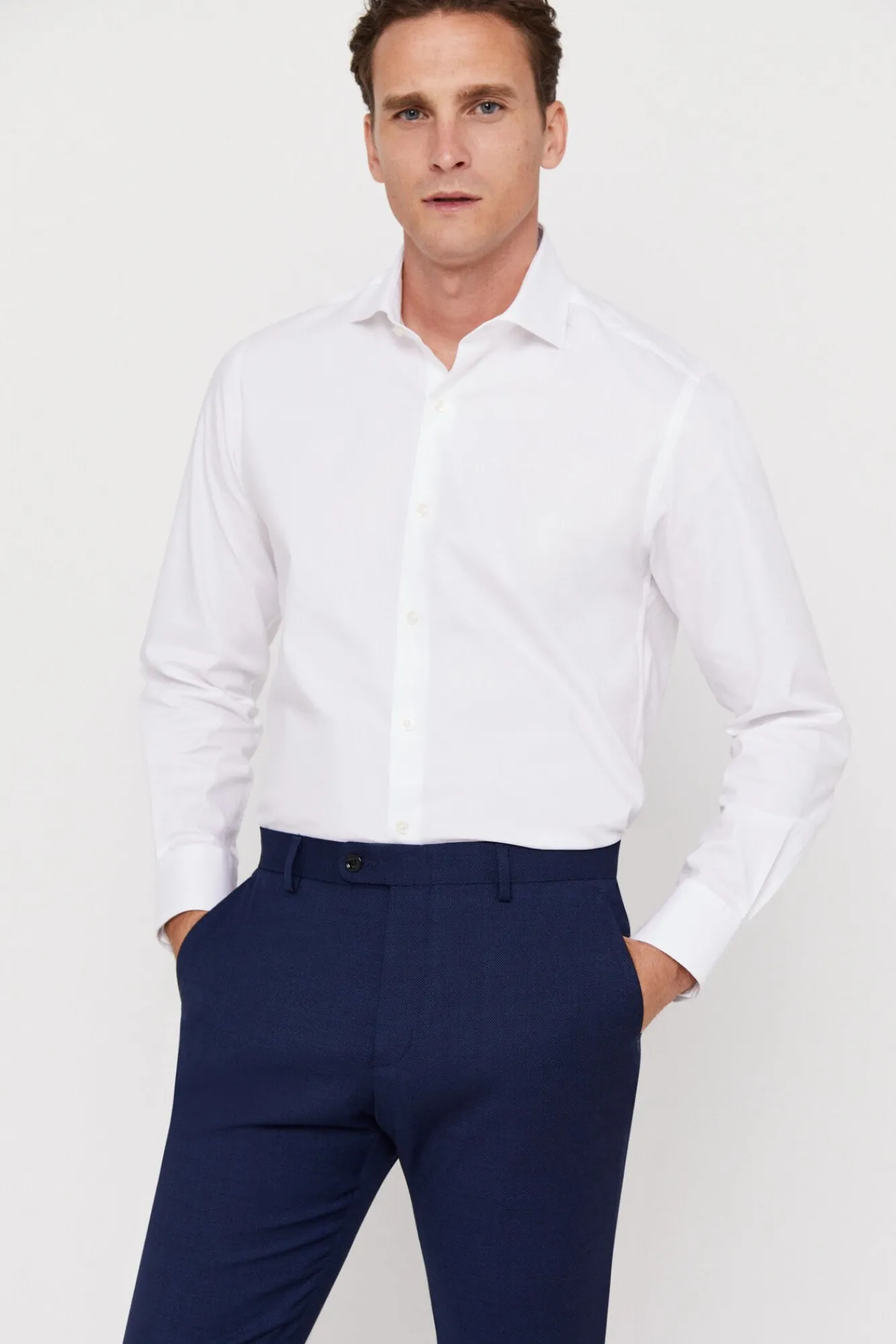 Camisa Vestir Lisa Facil Plancha^Cortefiel Sale
