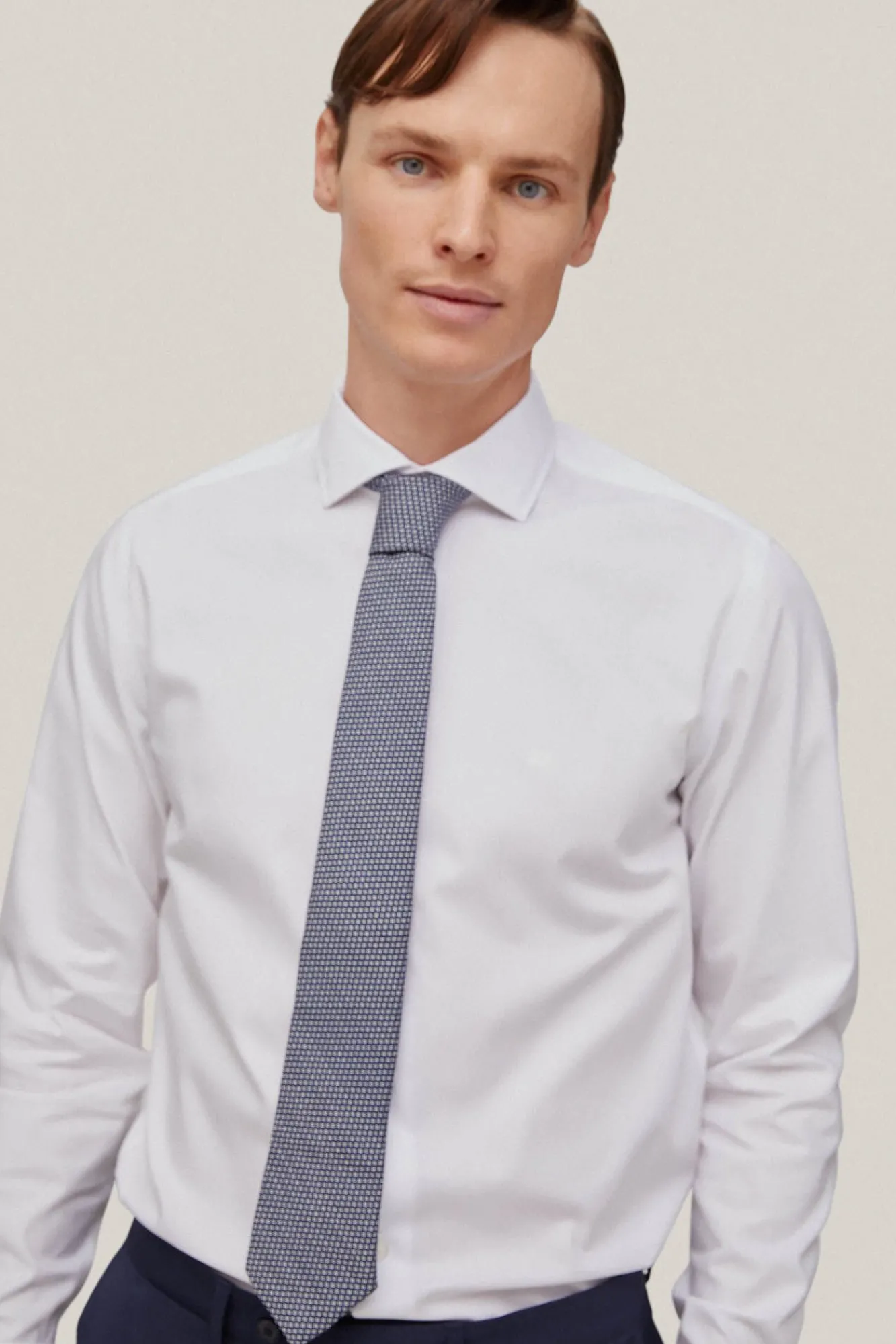 Camisa Vestir Lisa Gemelos Non Iron + Antimanchas Slim Fit^Pedro del Hierro Outlet