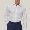 Camisa Vestir Pinpoint Liso Non Iron + Antimanchas^Pedro del Hierro New