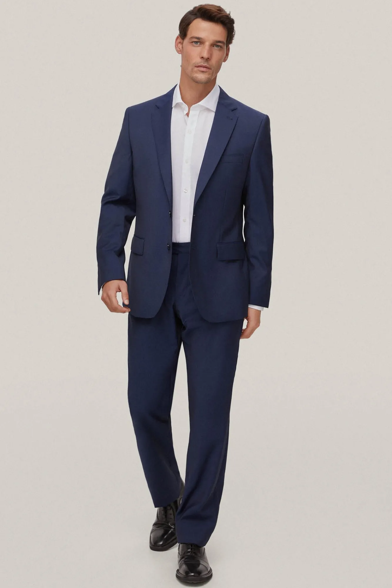 Camisa Vestir Pinpoint Liso Non Iron + Antimanchas^Pedro del Hierro New