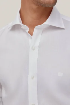 Camisa Vestir Pinpoint Liso Non Iron + Antimanchas^Pedro del Hierro New