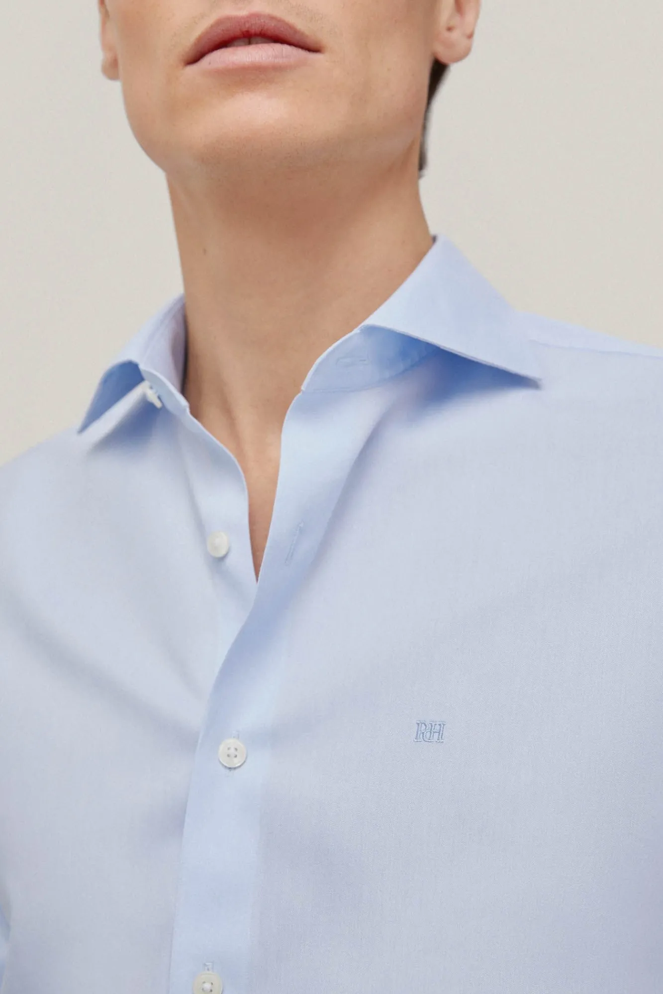 Camisa Vestir Pinpoint Liso Non Iron + Antimanchas^Pedro del Hierro Best