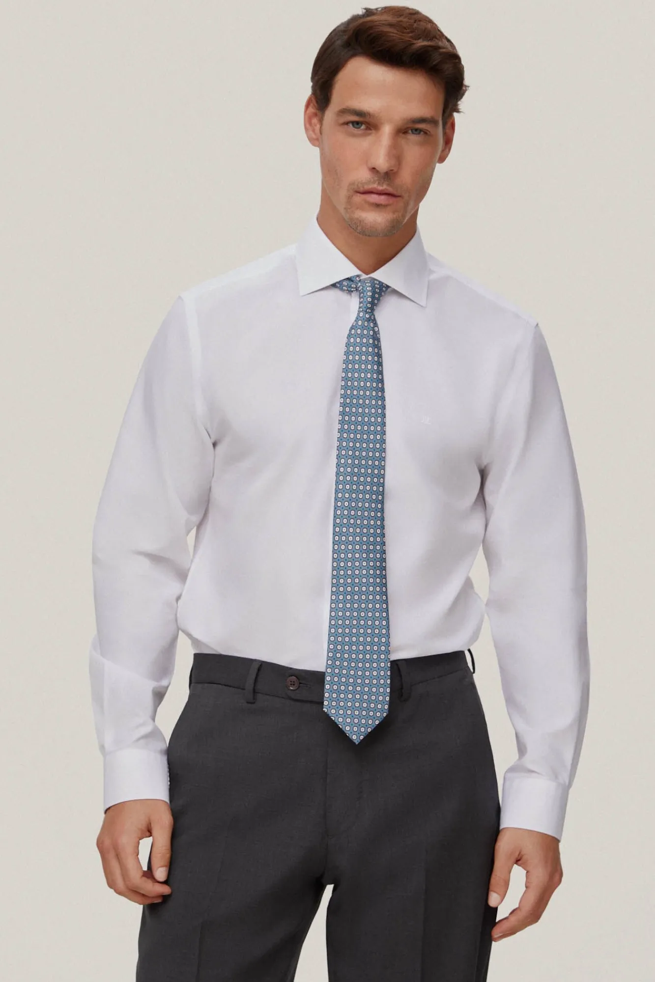 Camisa Vestir Popelin Liso Non Iron + Antimanchas^Pedro del Hierro Best Sale