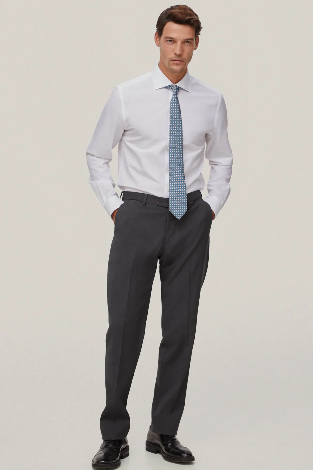 Camisa Vestir Popelin Liso Non Iron + Antimanchas^Pedro del Hierro Best Sale