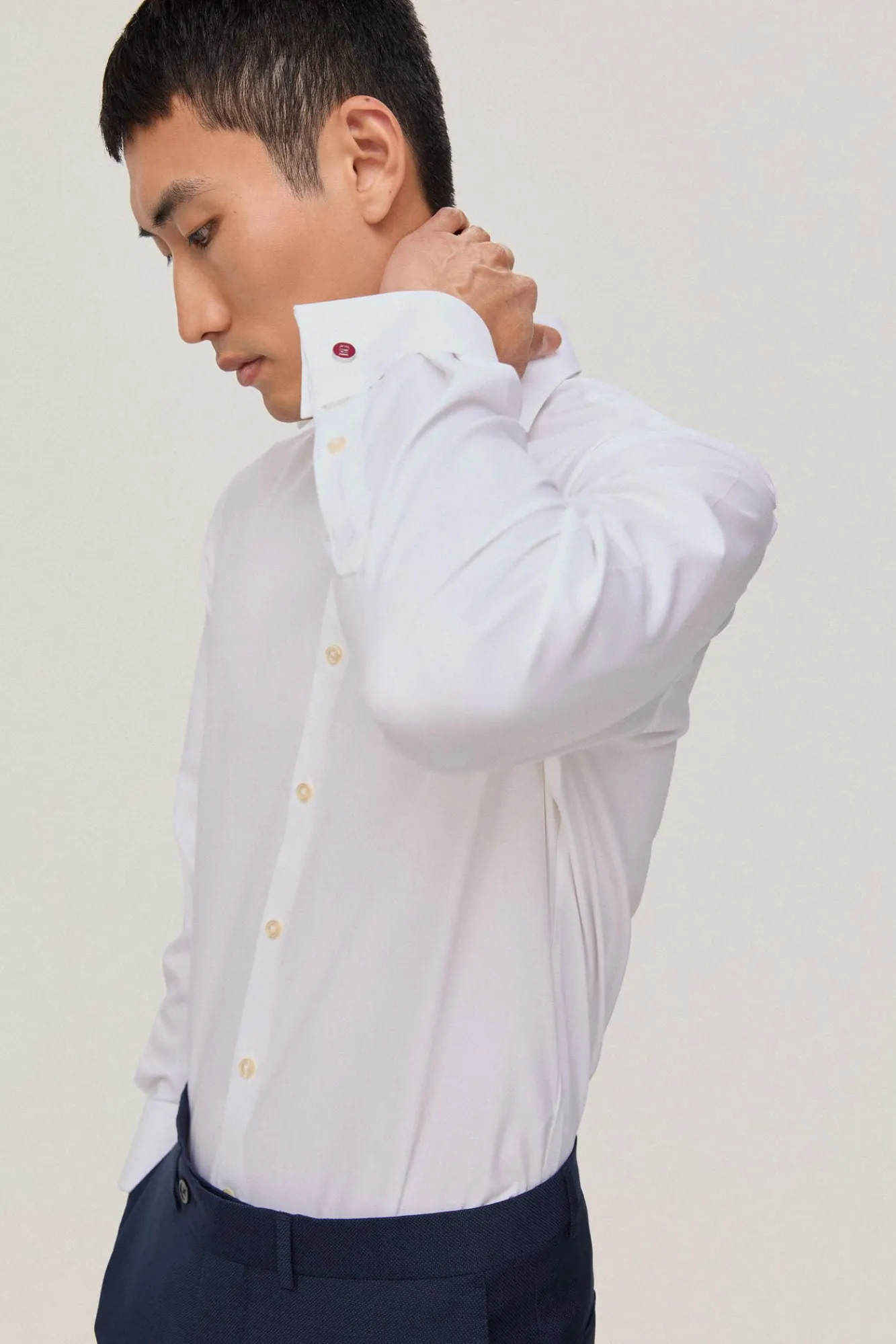 Camisa Vestir Puno Gemelo Non Iron Y Antimanchas Estructura Lisa Regular Fit^Pedro del Hierro Best