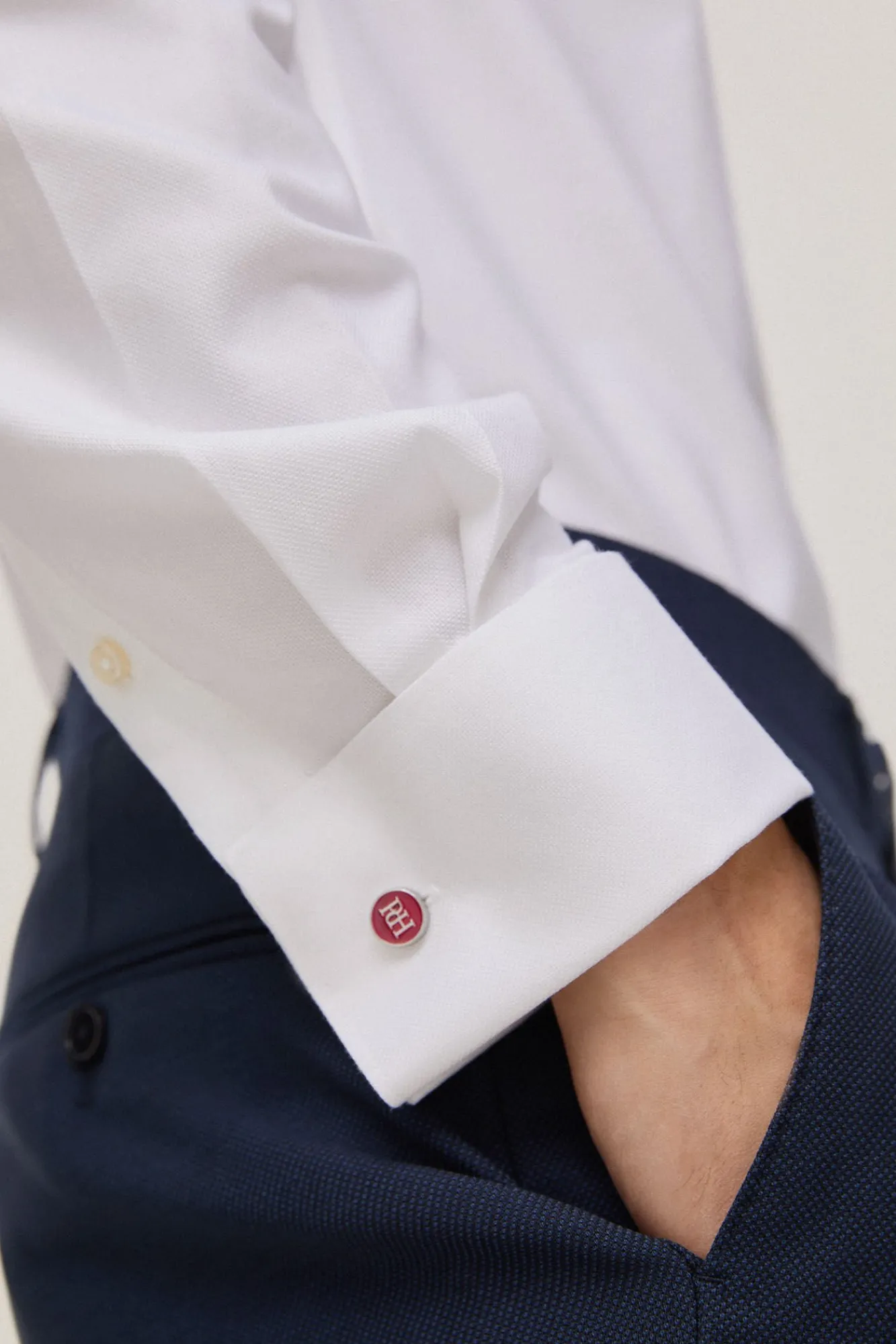 Camisa Vestir Puno Gemelo Non Iron Y Antimanchas Estructura Lisa Regular Fit^Pedro del Hierro Sale