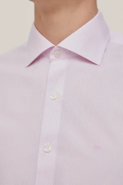 Camisa Vestir Raya Fina Non Iron + Antimanchas^Pedro del Hierro Fashion