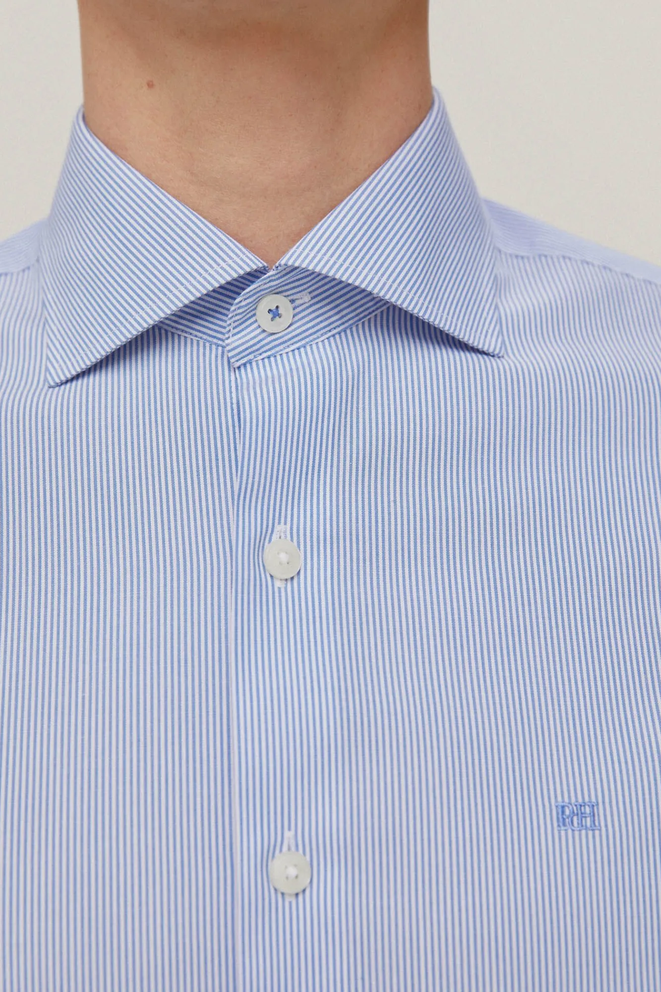 Camisa Vestir Raya Fina Non Iron + Antimanchas^Pedro del Hierro Hot