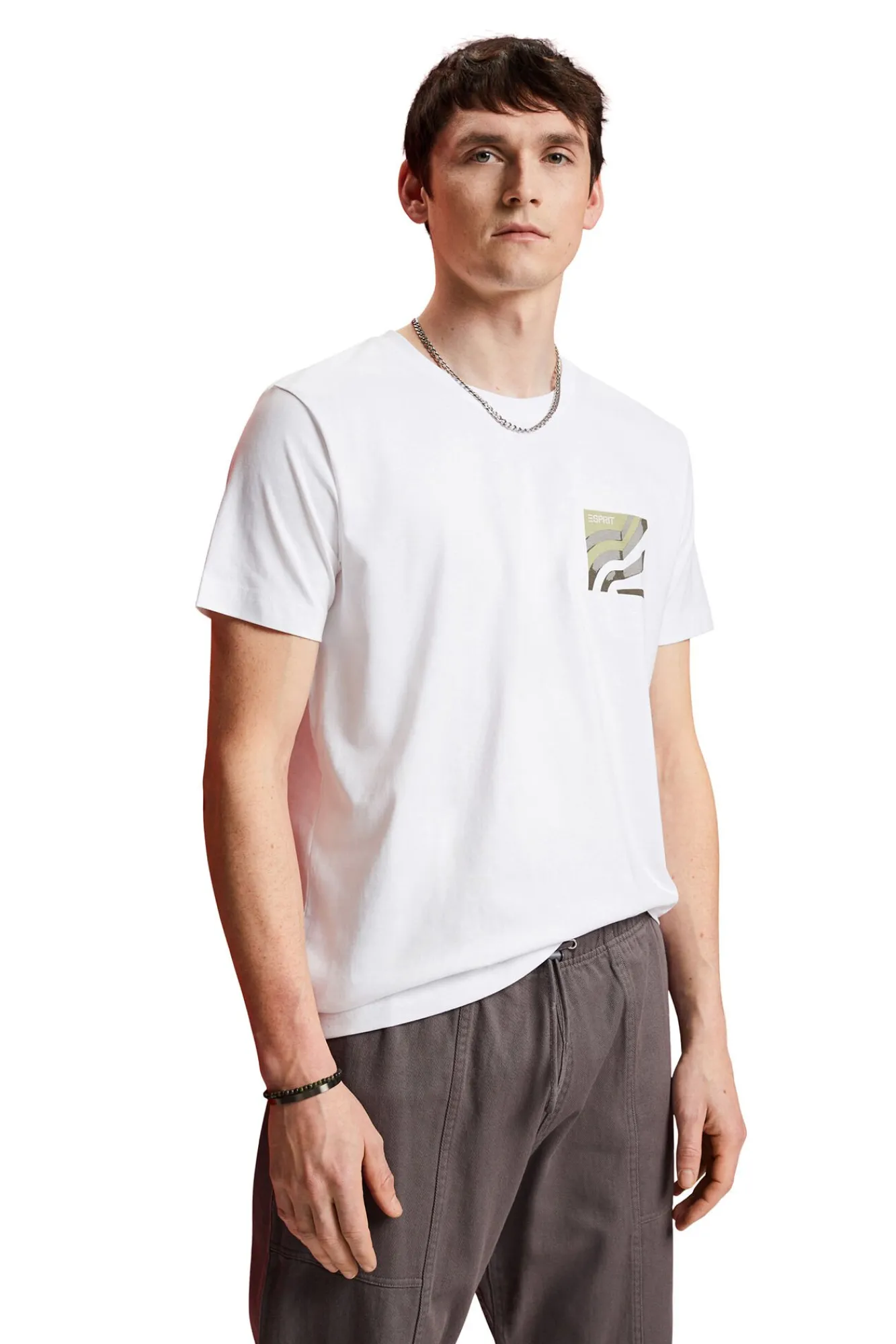 Camiseta Algodon Regular Fit^Esprit Best Sale