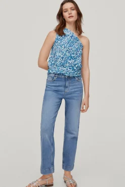 Camiseta Asimetrica Estampada^Pedro del Hierro New