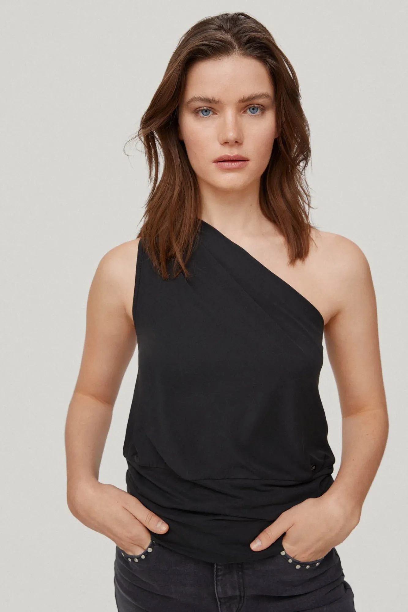 Camiseta Asimetrica Lisa^Pedro del Hierro Best Sale