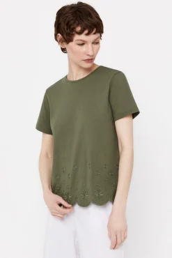 Camiseta Bajo Bordado^Cortefiel Online