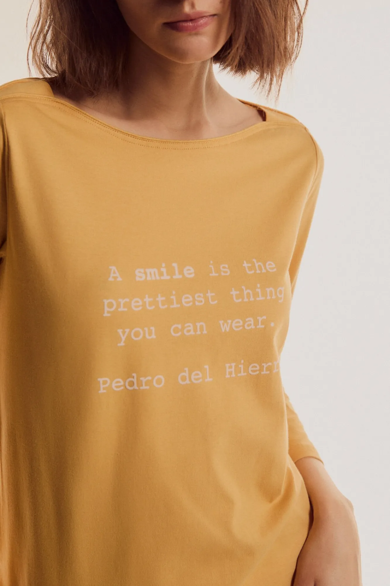 Camiseta Barco Asimetrica^Pedro del Hierro Store