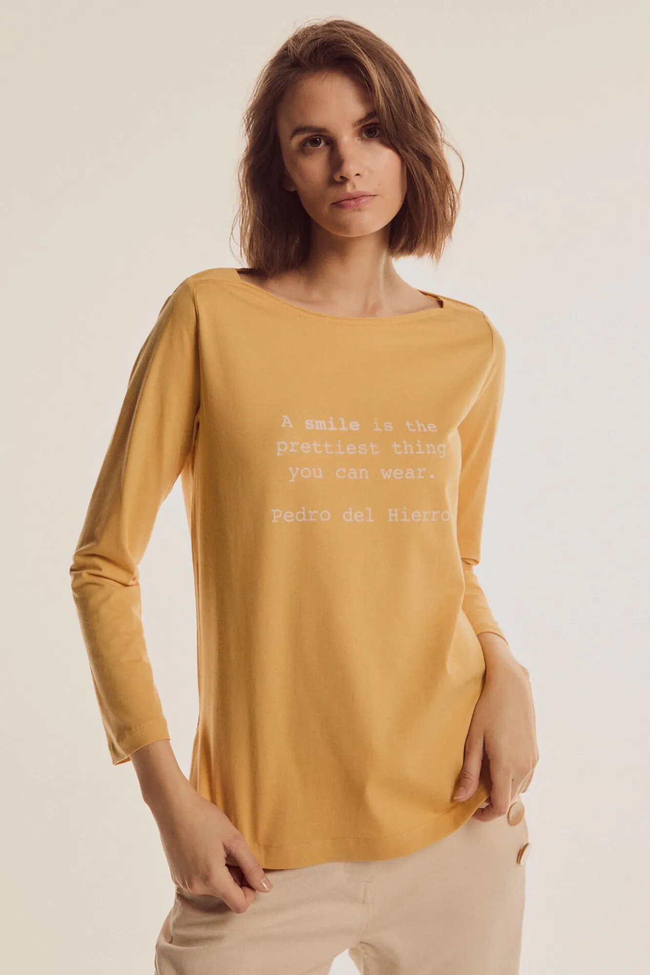 Camiseta Barco Asimetrica^Pedro del Hierro Store