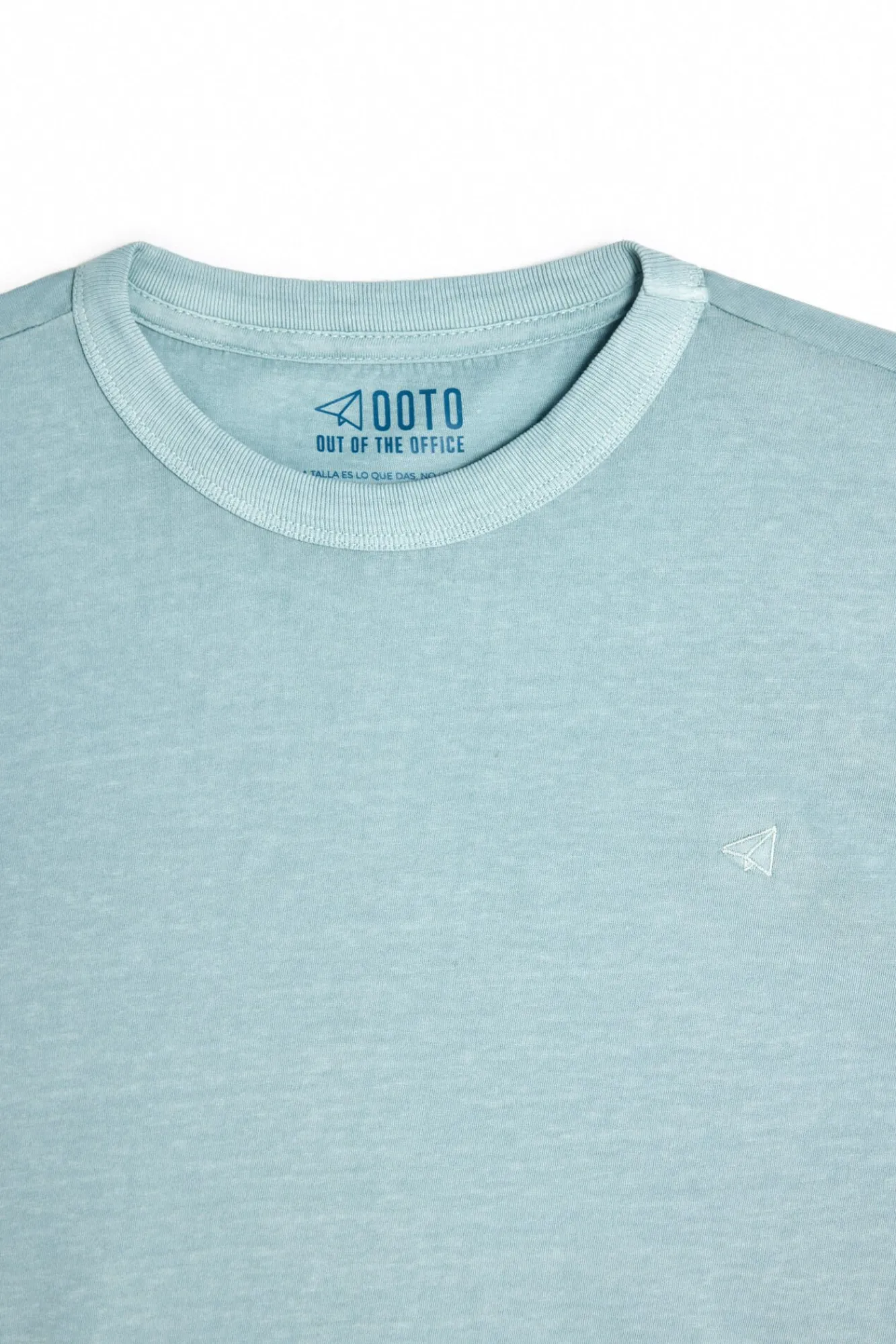 Camiseta Basica Con Bordado Avion^Ooto Sale