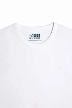 Camiseta Basica Con Bordado Avion^Ooto Flash Sale